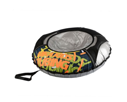 Игрушка. Тюбинг принтованный 80см "Neotube silver"