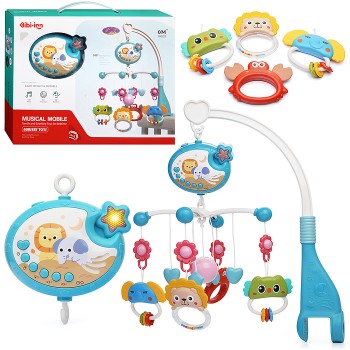 Мобиль "Музыкальные зверята" в коробке Мобиль "Музыкальные зверята" в коробке