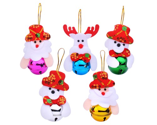 Новогоднее украшение "Весёлый новый год" в пакете