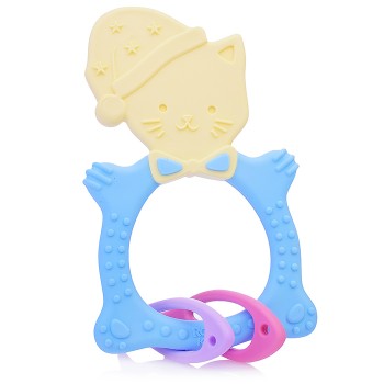 Универсальный прорезыватель MEOW TEETHER. Цвет голубой. Универсальный прорезыватель MEOW TEETHER. Цвет голубой.
