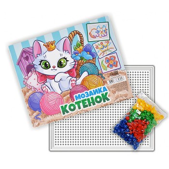 Мозаика "Котенок" (200 эл) Мозаика "Котенок" (200 эл)