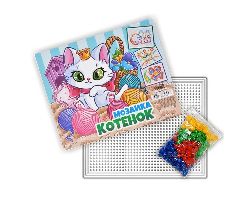 Мозаика "Котенок" (200 эл) Мозаика "Котенок" (200 эл)