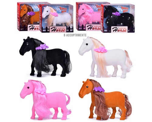 Лошадка "Веселый пони" в коробке