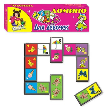 Домино "Для девочек" Домино "Для девочек"
