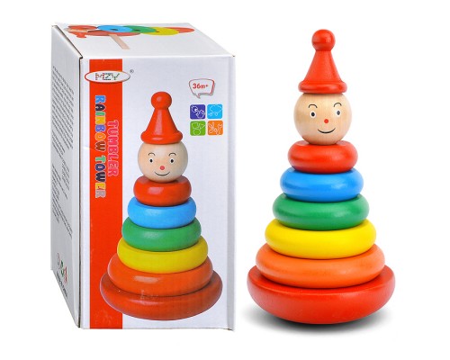 Пирамидка "Клоун"