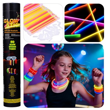 Набор палочек светящихся (50 шт)