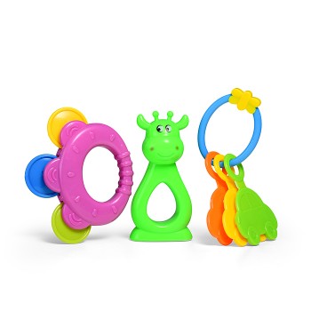 Набор погремушек "Развлекайся" в пакете Набор погремушек "Развлекайся" в пакете