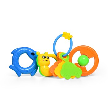 Набор погремушек "Весело играй" в пакете Набор погремушек "Весело играй" в пакете