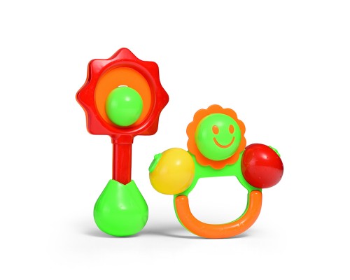 Набор погремушек "Цветочки" в пакете