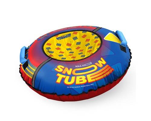 Игрушка. Тюбинг с круговым дизайном 85см (синий графический)