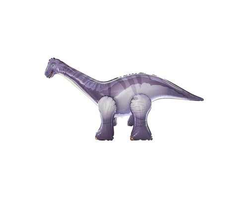 Шар 3D (47''/119 см) Фигура, Динозавр Диплодок, 1 шт. в уп.
