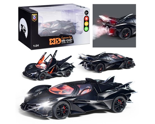 Машина "Молниеностная гонка" (свет, звук, дым) в коробке