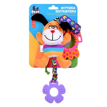 Мягкая подвеска с колокольчиком "Собака"