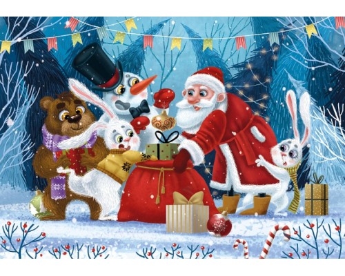 Пазл 60 "Мешок подарков"