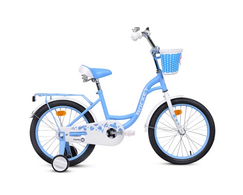Велосипед 16" Rocket Candy, цвет голубой