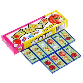 Домино "Овощная семейка"