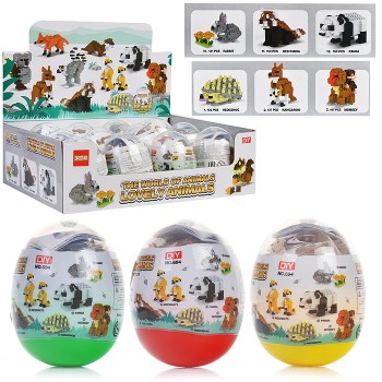 Конструктор "Фигурки: Дикие животные " в коробке