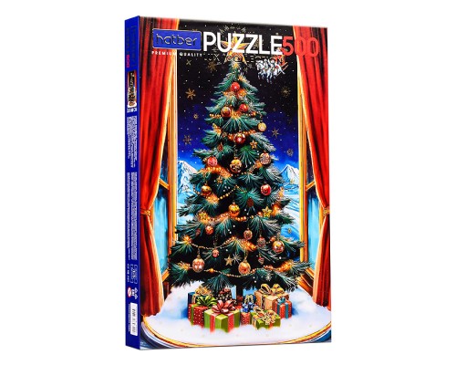 Пазлы 500 3D "Новогоднее чудо"