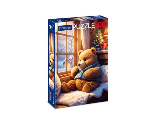 Пазлы 500 "Premium" "Уютный мишка"