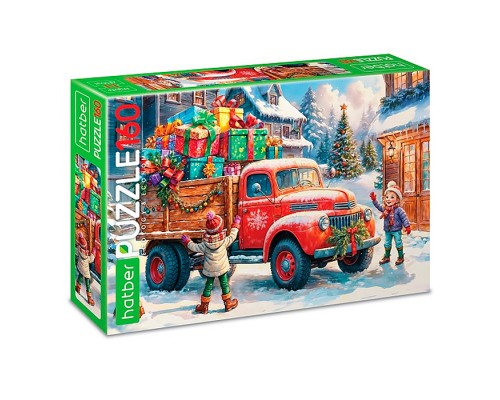 Пазлы 160 "ECO" "Волшебный грузовик"