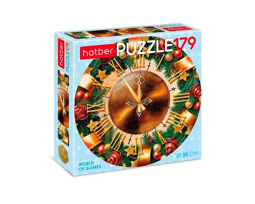 Пазлы 179 круглые "Часы"