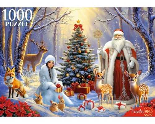 Пазлы 1000 "Праздник в лесу"