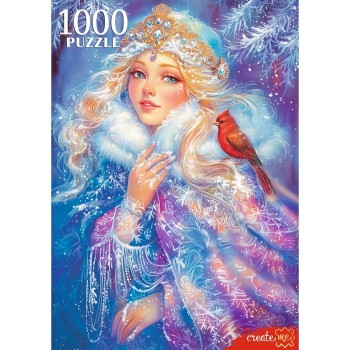 Пазлы 1000 "Снежная красавица"