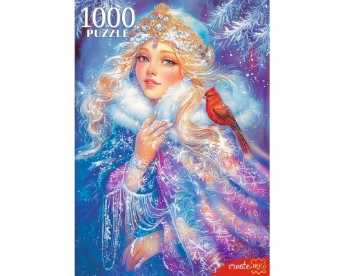 Пазлы 1000 "Снежная красавица"