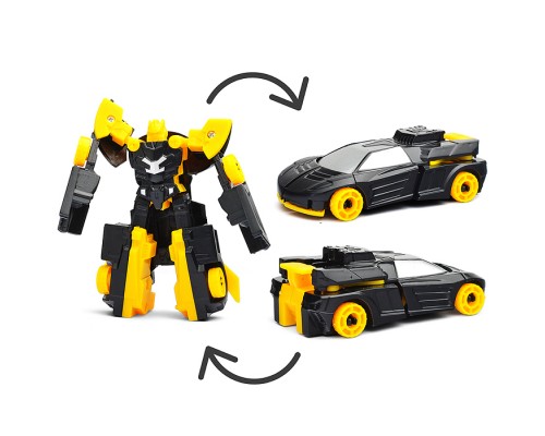 Робот трансформирующийся в спортивное авто, в пакете