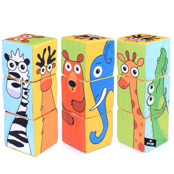 Игрушка кубики (Дикие животные)