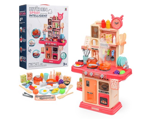 Игровой набор кухня "Любимая кухня" цвет розовый, в коробке