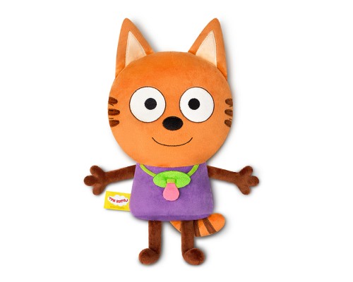 Игрушка мягконабивная подушка "Три Кота" Бублик