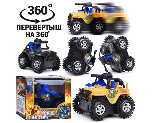 Машина-перевертыш "Танкист" в коробке