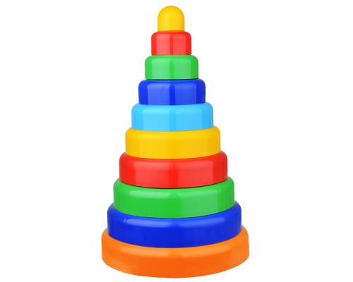 Пирамидка 38см (10дет)