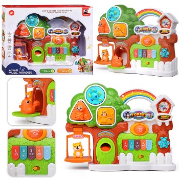 Игрушка развивающая "Музыкальный домик" в коробке