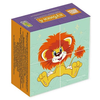 Кубики 4 шт "Союзмультфильм" (С/м)