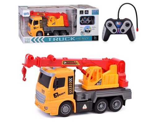 Машина "Кран" р/у, 27 MHz, в коробке