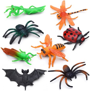 Пластизоль насекомые "Рассказы о животных" 8 шт. в пакете