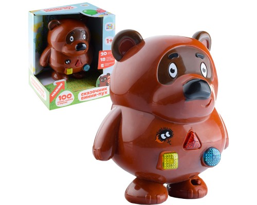 Сказочник "Винни пух. Союзмультфильм" (100 песен, сказок, звуков) в коробке