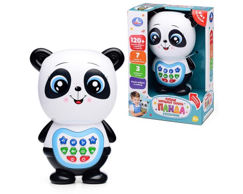 Сказочник "Панда" (120 сказок, песен и стихов, свет, бат.,) в коробке