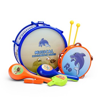 Набор музыкальных инструментов "Веселись и играй-3" в пакете