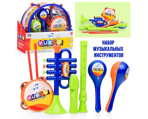 Набор музыкальных инструментов "Музыкальное детство" в коробке