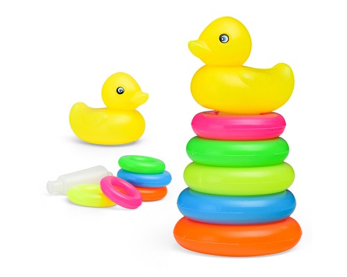 Пирамидка "Утёнок" (5 колечек) в сетке