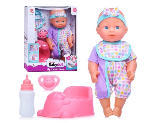 Пупс с аксессуарами "Камила" пьёт, писает, в коробке