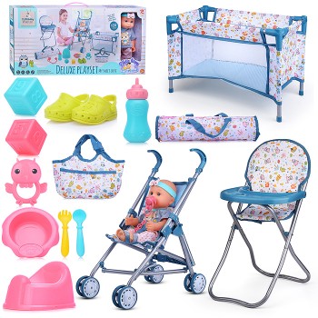 Пупс "Беатриса" с аксессуарами, в коробке