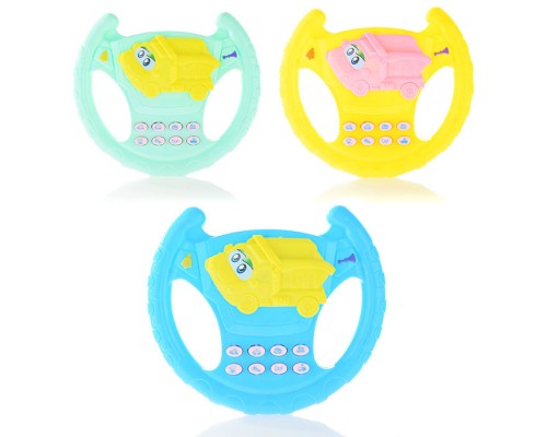 Руль музыкальный "Машинка" в пакете