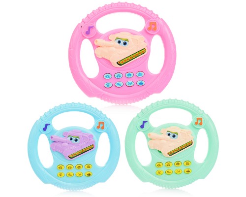 Руль музыкальный "Танк" в пакете