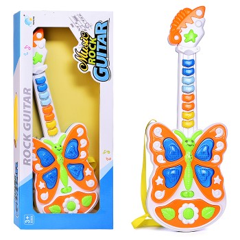 Гитара "Яркая бабочка" в коробке