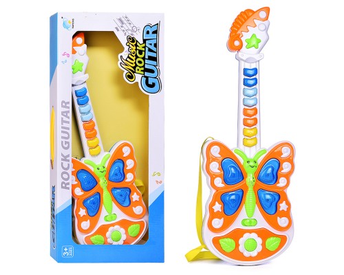 Гитара "Яркая бабочка" в коробке