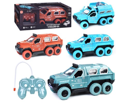 Бронированная машина "Спецоперация" радиоуправляемая, со световыми эффектами, USB